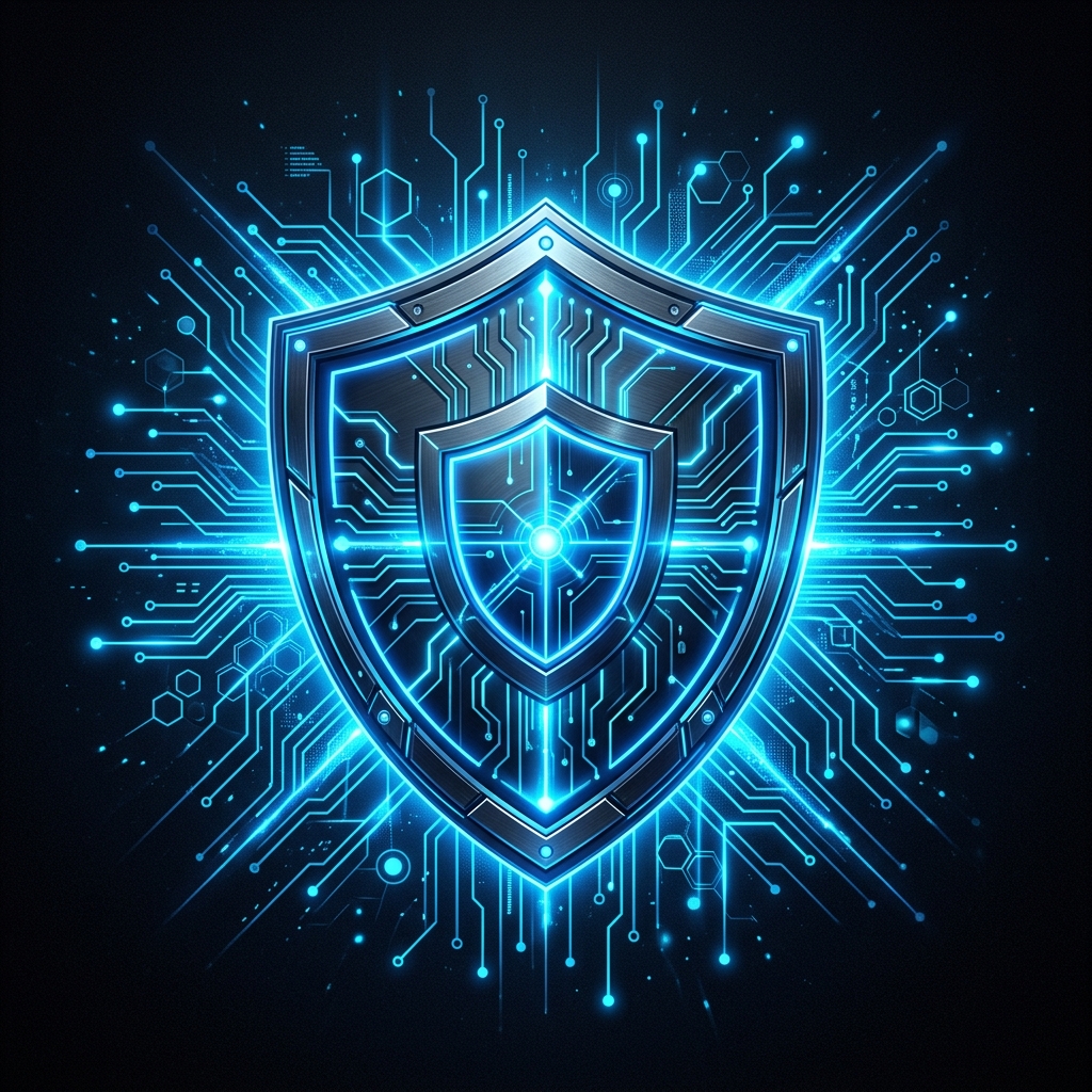 Cybersecurity shield over a digital circuit